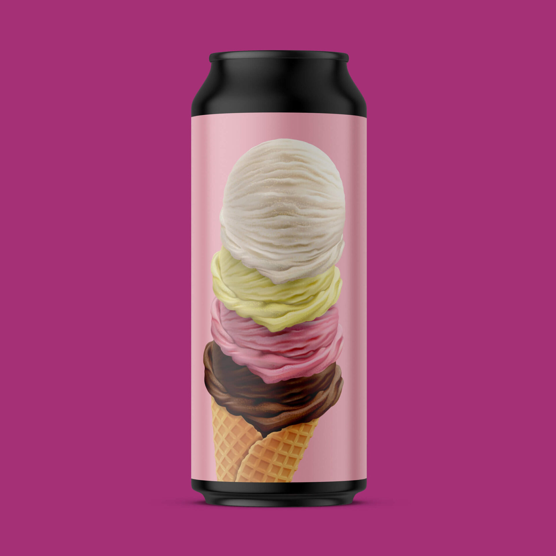 Seven Islands Brewery Hypercone Tweaked Neapolitan Style Imperial Pastry Stout
