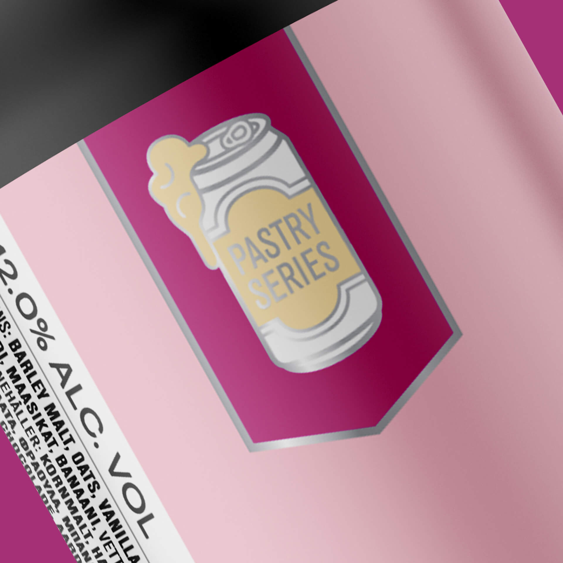 Seven Islands Brewery Hypercone Tweaked Neapolitan Style Imperial PAstry Stout with Chocolate, wild strawberry, tahitian vanilla and banana