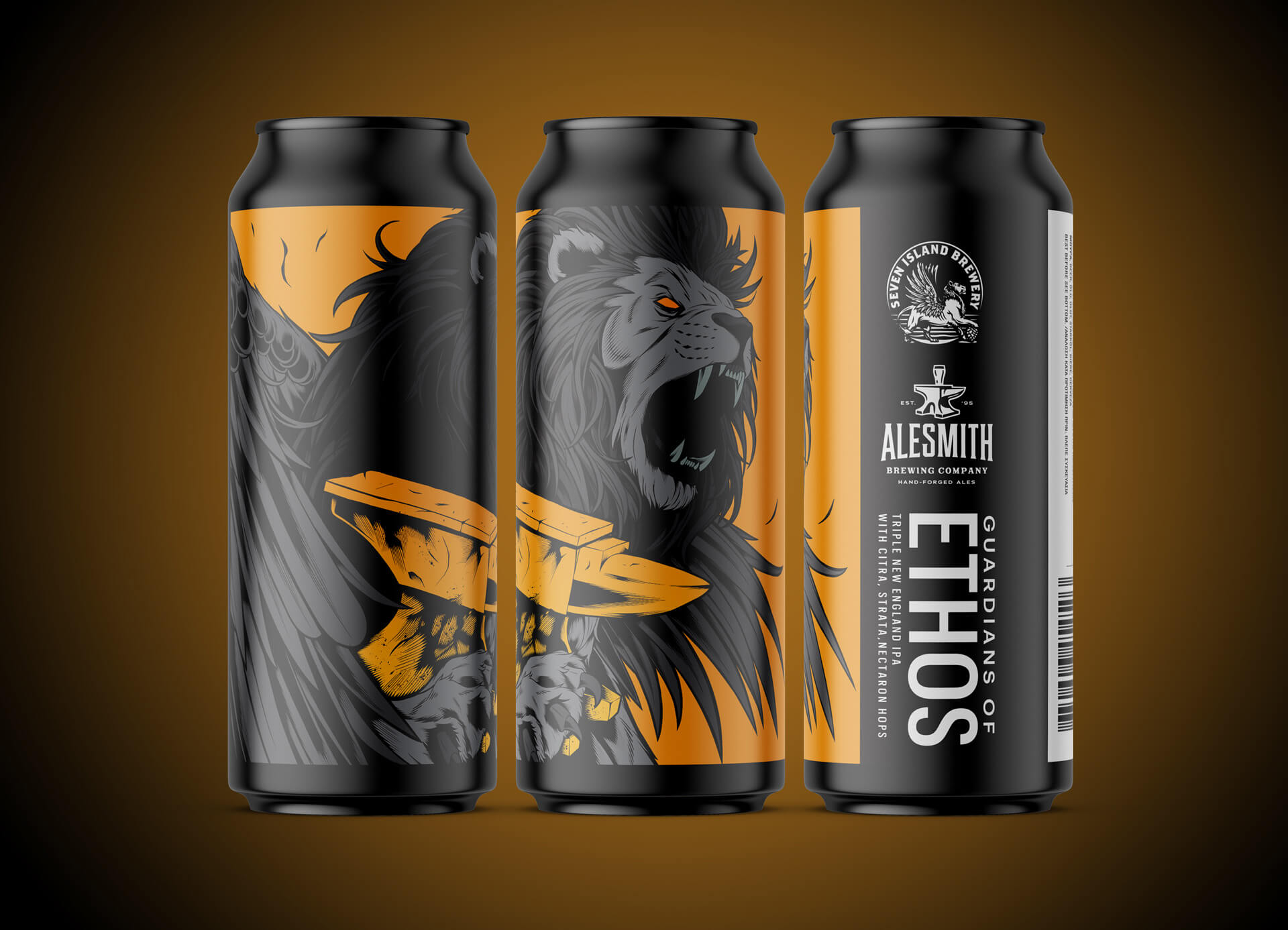 Seven Islands Brewery Guardians of Ethos Triple New England IPA