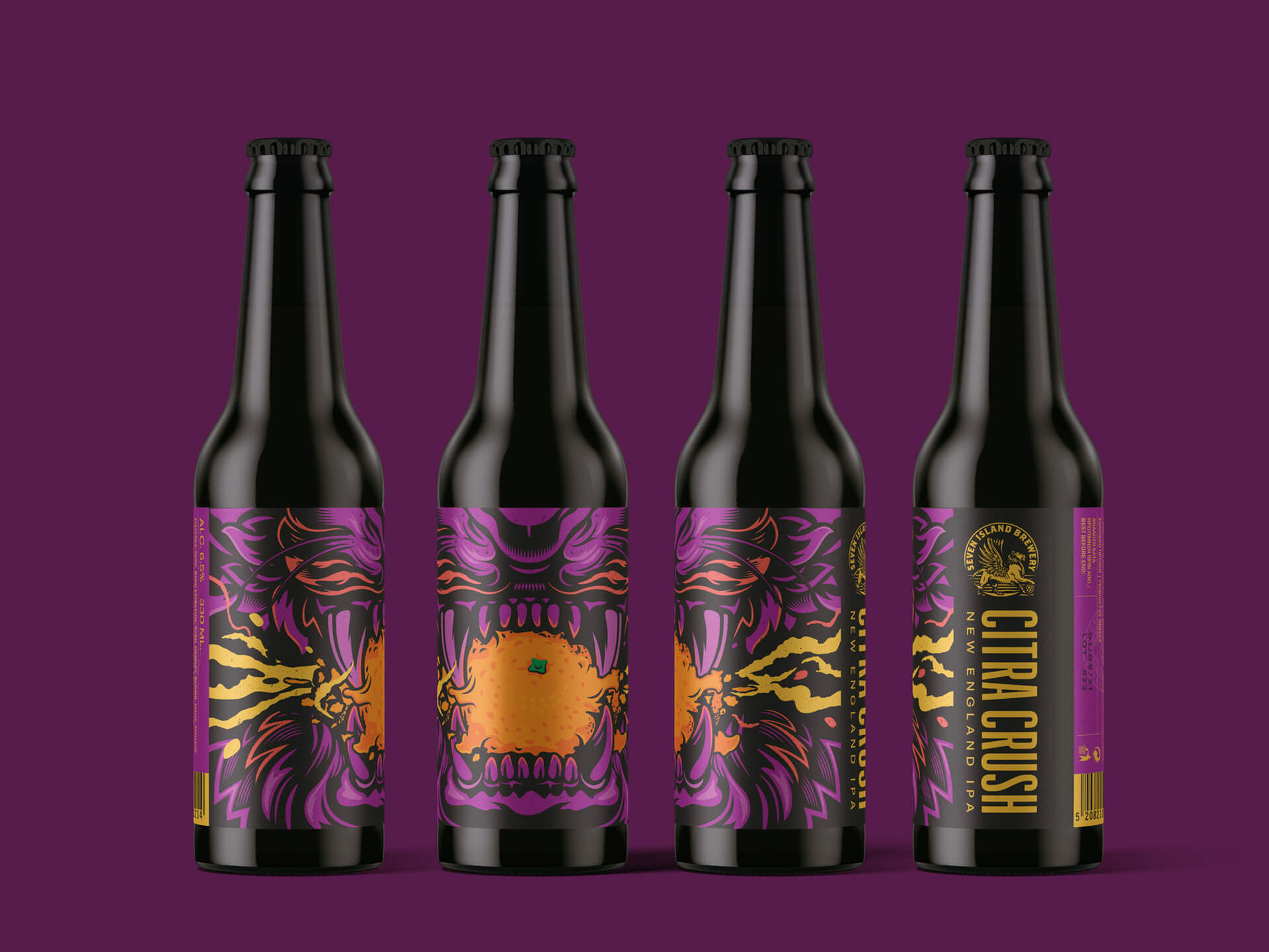 Seven Island Brewery Citra Crush New England Ipa