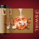 Seven Islands Brewery Apple Cinammon Swirl Imperial Stout with cinnamon