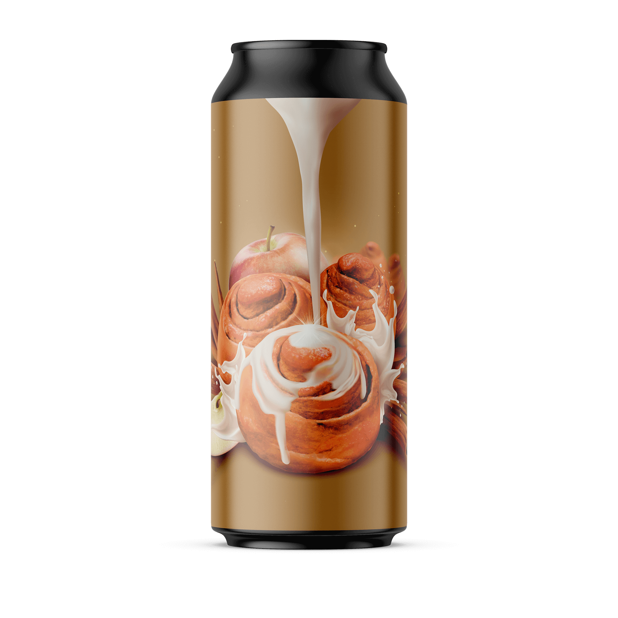 Seven Islands Brewery Apple and Cinnamon Swirl Imperial Stout with cinammon