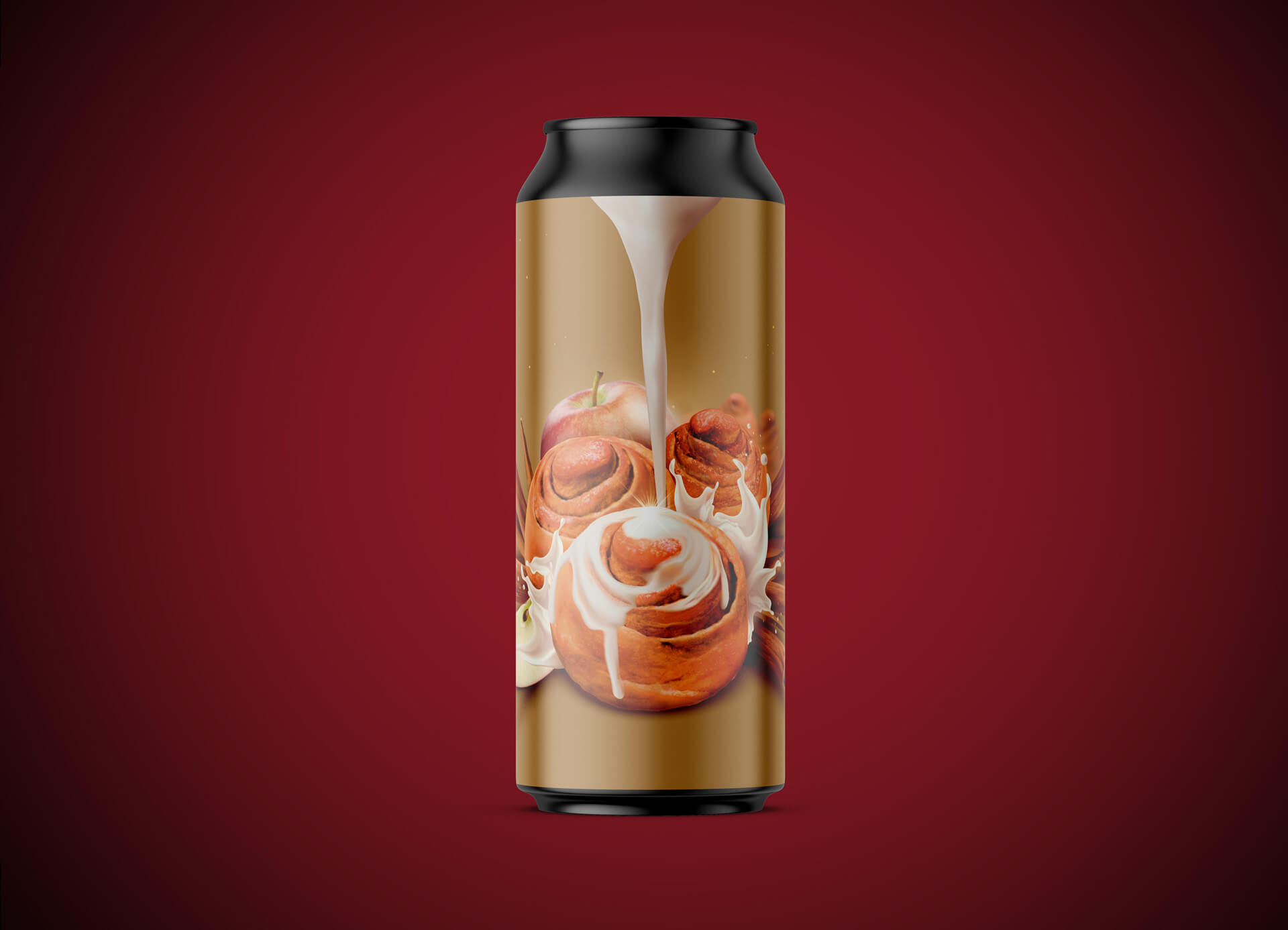 Seven Islands Brewery Apple Cinammon Swirl Imperial Stout with cinnamon